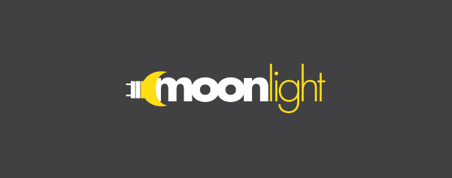 moon light logo 40个以月亮为主题的创意Logo设计