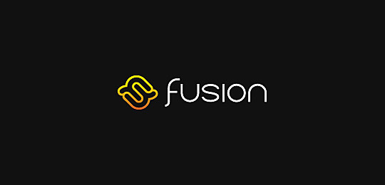 fusion by Ross Burwell Designs 59个与科学技术有关的创意LOGO设计