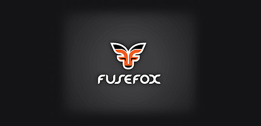 Fuse Fox by Veep 59个与科学技术有关的创意LOGO设计