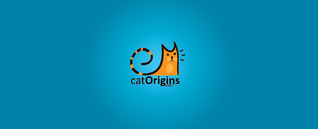 28个以猫为主题的创意Logo设计