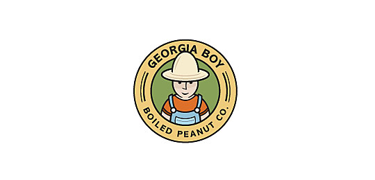 Georgia Boy by Kevin Burr 59个包含圆形创意LOGO设计