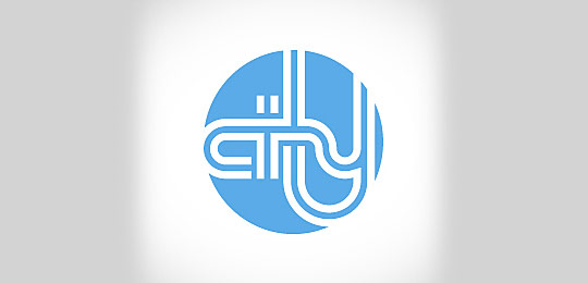 City by Aaron Gibson 59个包含圆形创意LOGO设计
