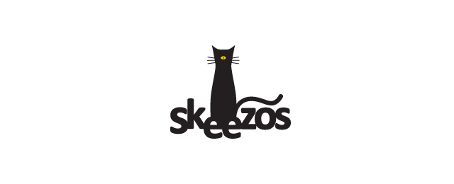 28个以猫为主题的创意Logo设计