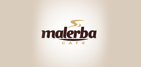 Malerba Cafe by condeck 50个包含咖啡的创意LOGO设计