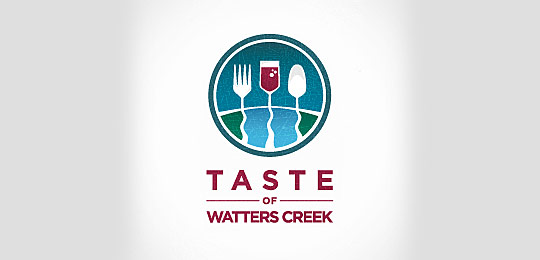 Taste of Watters Creek by Ben Tautfest 59个包含圆形创意LOGO设计