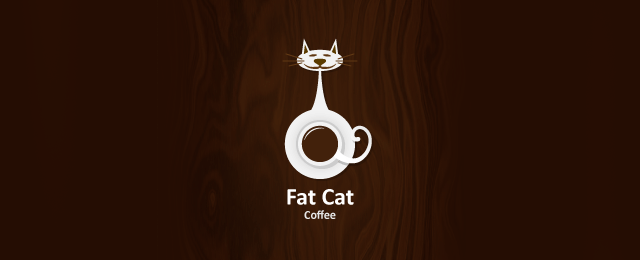 28个以猫为主题的创意Logo设计