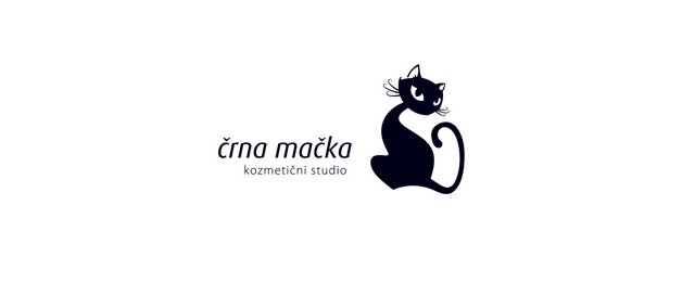 28个以猫为主题的创意Logo设计