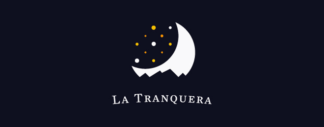moon logo design 40个以月亮为主题的创意Logo设计