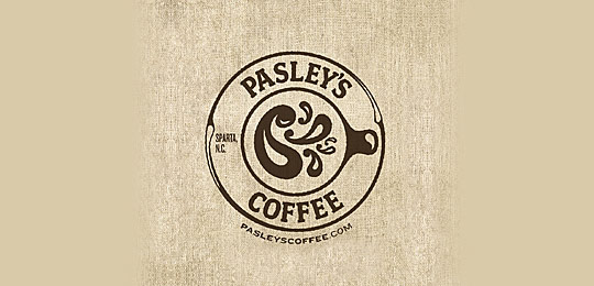 Pasley's Coffee by Daniel Beaton 59个包含圆形创意LOGO设计