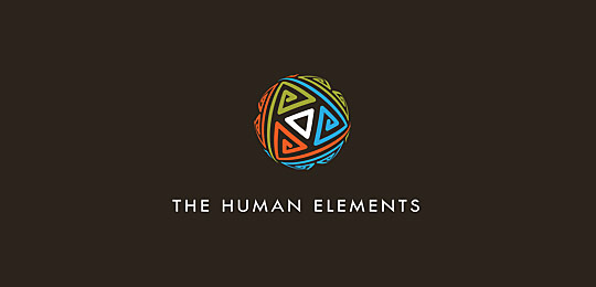 The Human Elements by Rick Erickson 59个包含圆形创意LOGO设计