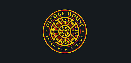 Dingle House by Jerron Ames 59个包含圆形创意LOGO设计