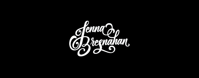 typography logo 40个创意的字体Logo设计案例
