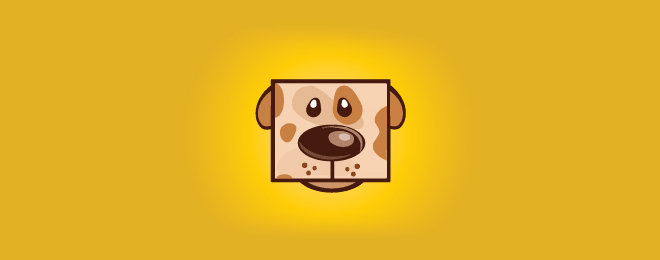 dog logo idea 40个漂亮创意的Logo设计参考作品