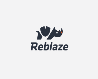 26个以犀牛为主题的创意Logo设计