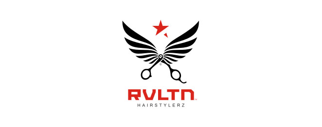 40个以剪刀为主题的创意Logo设计
