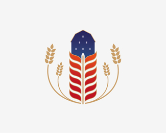 21个以小麦为主题的创意Logo设计