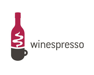 国外以酒主题的创意Logo设计