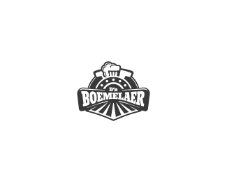 17张与火车有关的创意Logo设计
