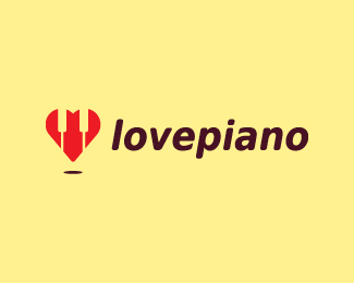21个以钢琴为主题的创意Logo设计