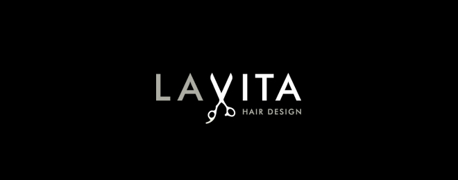 40个以剪刀为主题的创意Logo设计