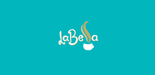 LaBella Coffee by VERGad 50个包含咖啡的创意LOGO设计