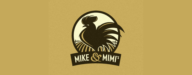 40 Creative Rooster Logo Designs 40个以鸡为主题的创意Logo设计