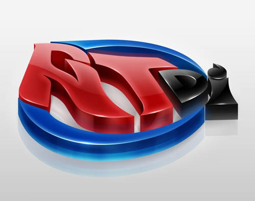 50个3D的创意Logo设计