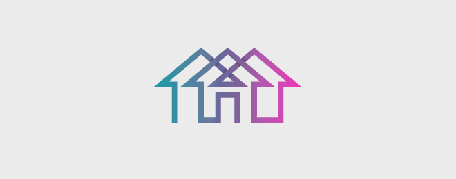 house logo 40个以房子为主题的创意Logo设计