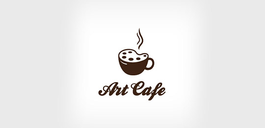 Art Cafe by Joanna Malik 50个包含咖啡的创意LOGO设计