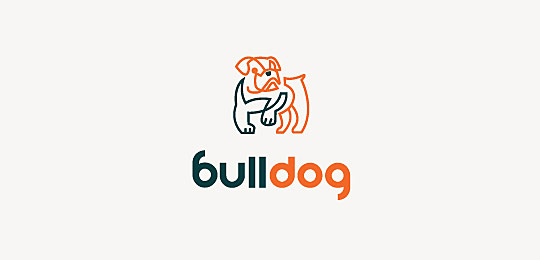 45个以狗为形象的创意LOGO设计