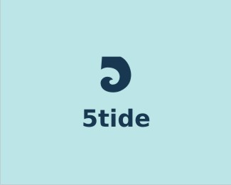 21个带有波浪的创意LOGO设计