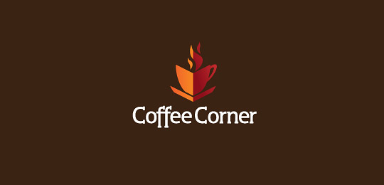 Coffee Corner by TalentoDesign 50个包含咖啡的创意LOGO设计
