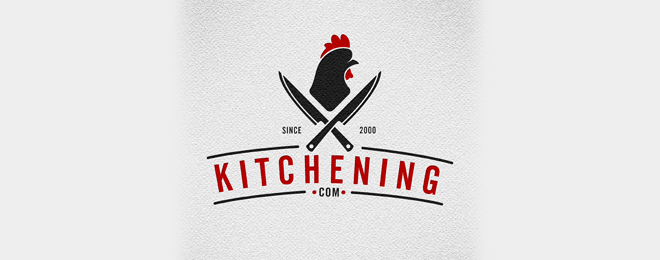 40 Creative Rooster Logo Designs 40个以鸡为主题的创意Logo设计