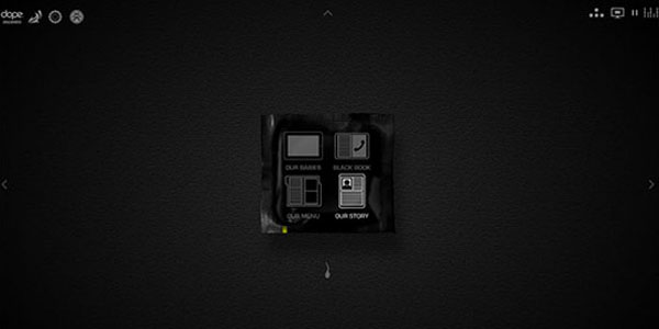 Dark (Black) Web Designs 黑色系网页设计案例