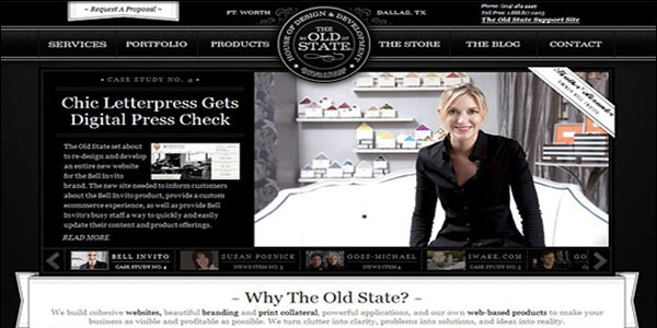 Dark (Black) Web Designs 黑色系网页设计案例