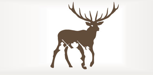 HUNTER RACE Logo 10个极具创意的剪影Logo设计
