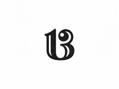 以数字为主题的创意Logo设计