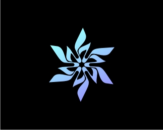 16个以雪花为主题的创意Logo设计