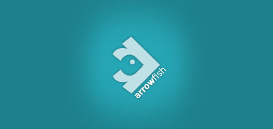 40个以鱼为主题的创意Logo设计