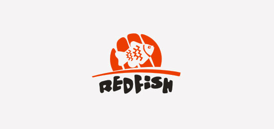 40个以鱼为主题的创意Logo设计
