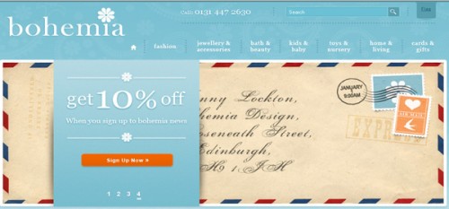 30 Masterful Blue Web Designs 蓝色风格精美网页设计