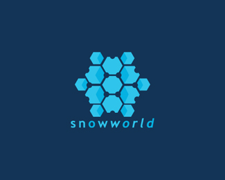 16个以雪花为主题的创意Logo设计