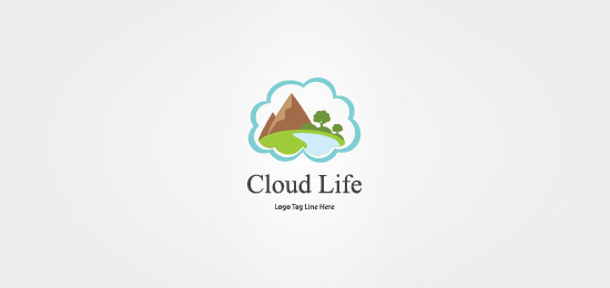 20个以云为主题的创意Logo设计