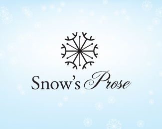 16个以雪花为主题的创意Logo设计