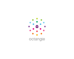 24张圆点图案的创意Logo设计