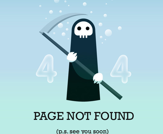 创意404错误页设计