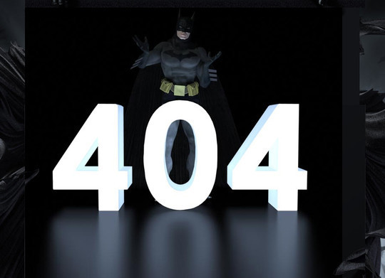 创意404错误页设计