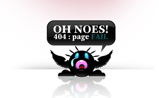 创意404错误页设计