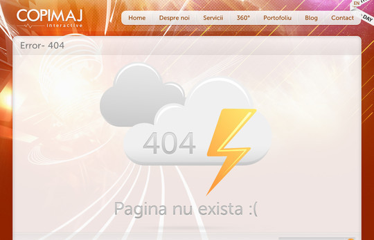 创意404错误页设计