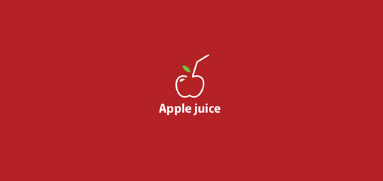 45个以水果和蔬菜为主题的创意Logo设计